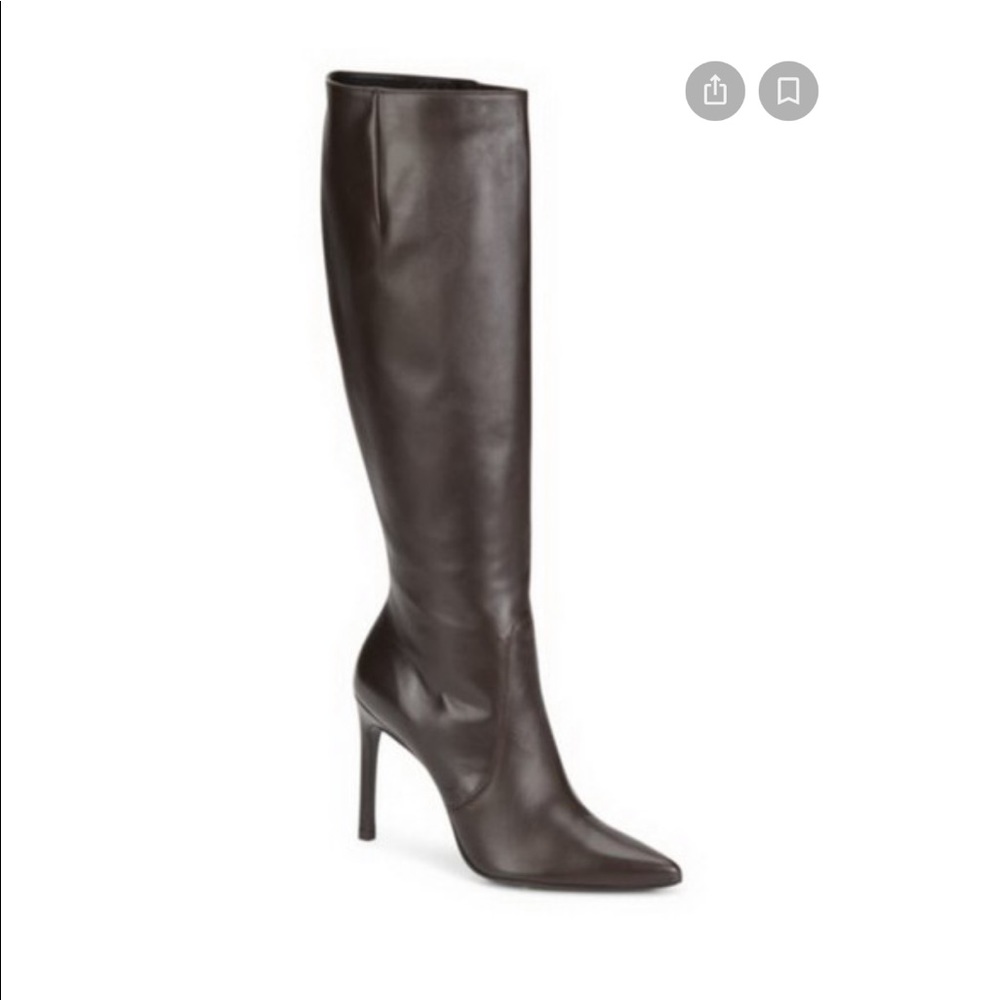 Stuart Weitzman Cola Hyper Knee High Leather Boots